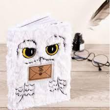 Harry Potter A5 Plush Hedwig Notebook / pluszowy notatnik A5 Harry Potter - Hedwiga