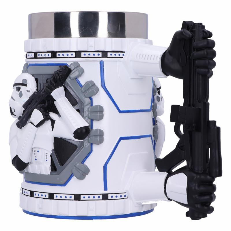 Star Wars Stormtrooper Tankard (high: 18 cm) / Kufel Kolekcjonerski Gwiezdne Wojny - Szturmowiec (wyskość: 18 cm)