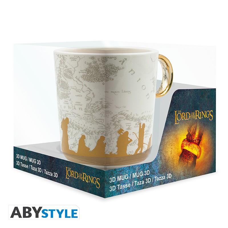 LORD OF THE RINGS - Mug 3D handle - One Ring - ABS