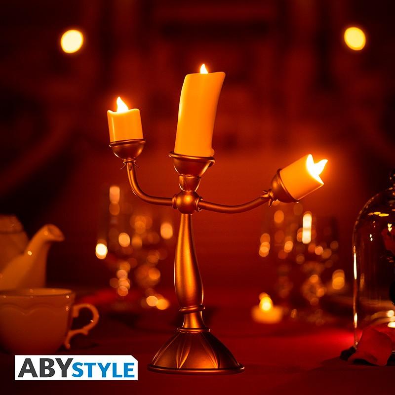 Disney light Beauty and the Beast - Lumière / lampka Disney Piękna i Bestia - Świecznik - ABS