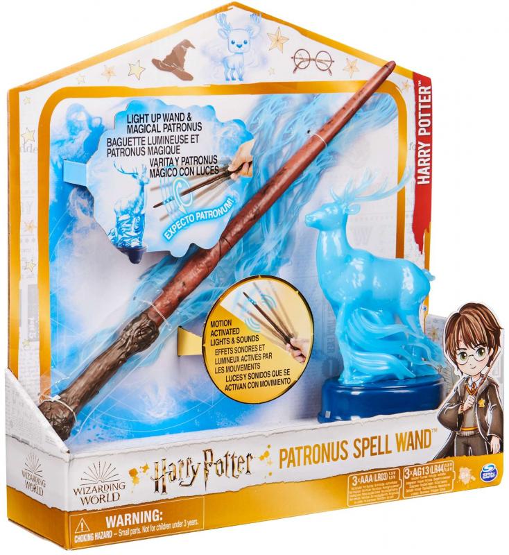 Harry Potter Patronus Spell Wand (30 cm) / Różdżka Harry Potter plus lampka Patronus (30 cm)