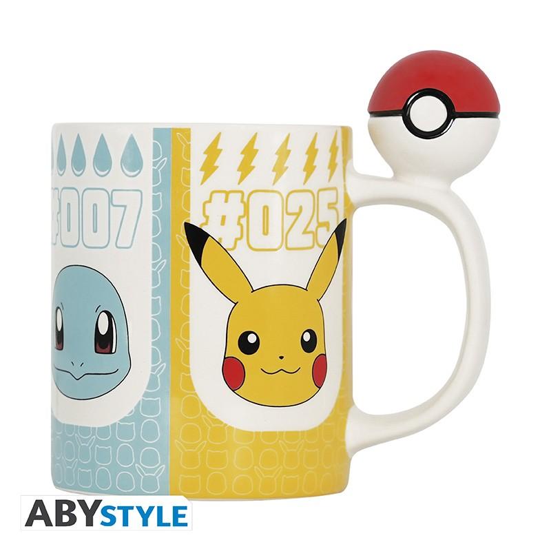 POKEMON Mug 3D handle Pokeball / Kubek 3D Pokemon - Pokeball - ABS