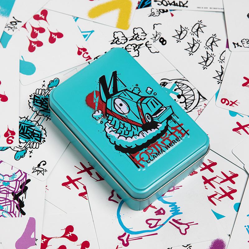Fortnite Playing Cards in Tin / Fortnite karty do gry w ozdobnej puszce