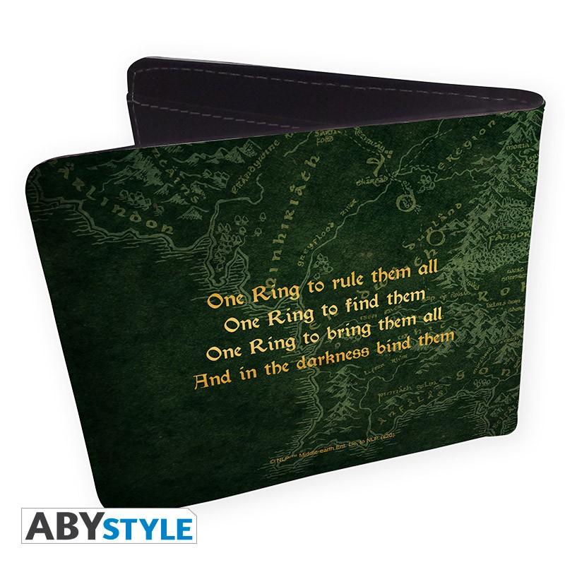 Lord of the Rings wallet vinyl - Middle Earth / Władca Pierścieni portfel winylowy - Śródziemie - ABS