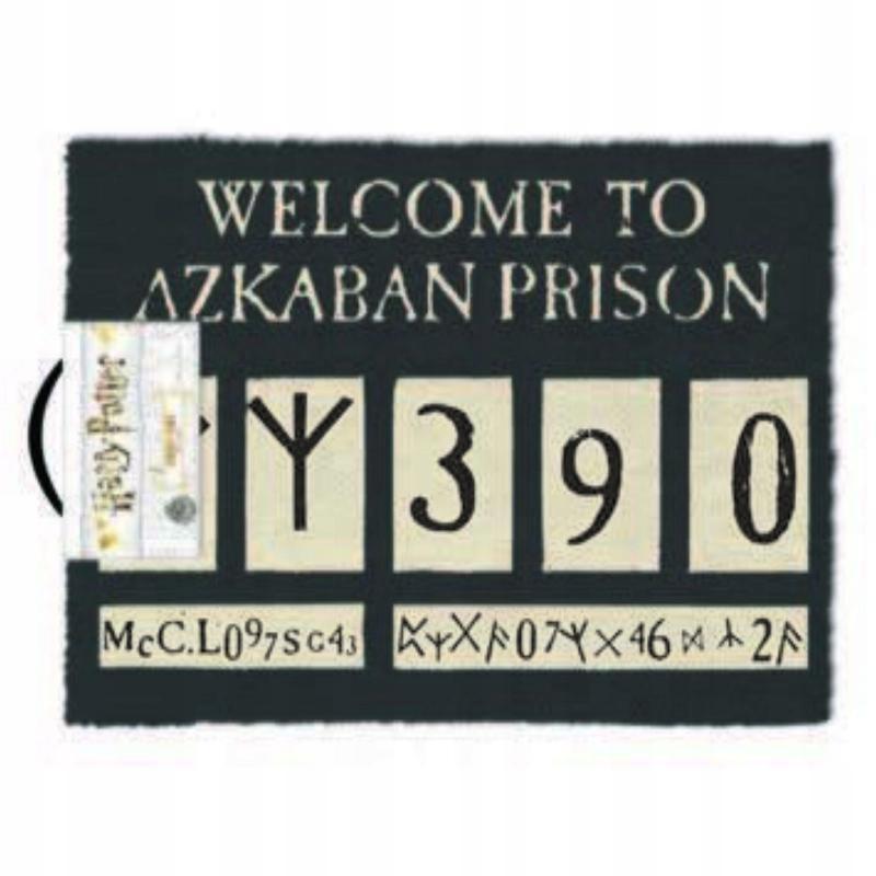 HARRY POTTER (WELCOME TO AZKABAN) DOOR MAT / wycieraczka pod drzwi Harry Potter - Witamy w Azkabanie (60x40 cm)