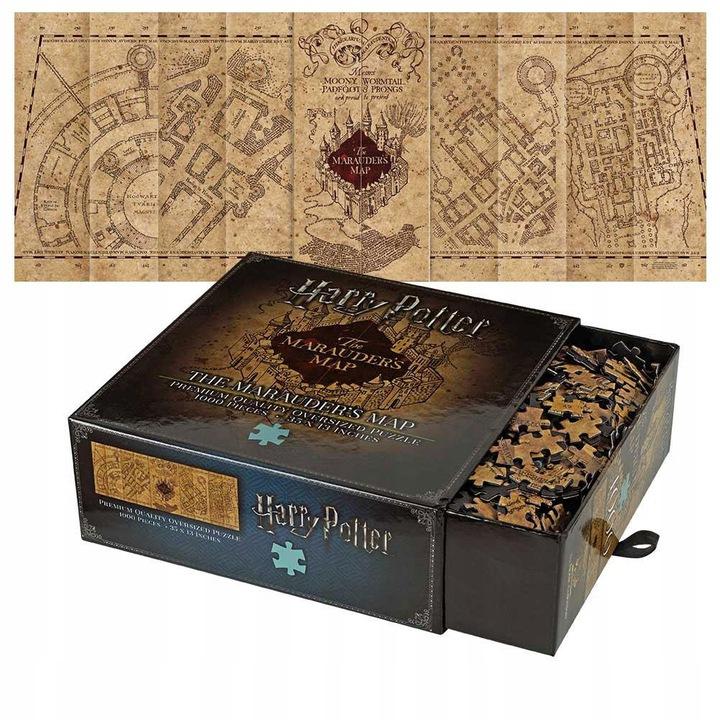 Harry Potter The Marauder’s Map Cover (1000 elements) / puzzle Harry Potter - Mapa Huncwotów (1000 elementów)