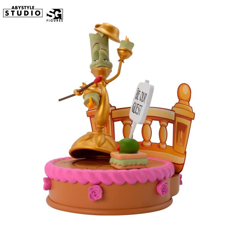 DISNEY Beauty and the Beast figurine - Lumiere / Figurka Disney Piękna i Bestia - Lumiere - ABS