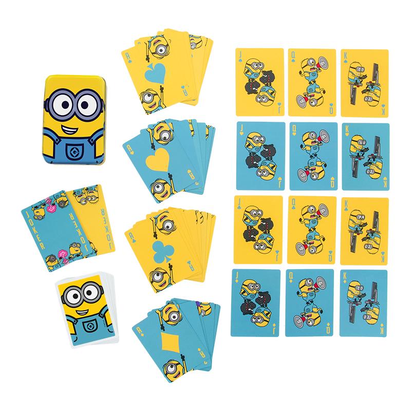 Minions Playing Cards in Tin / karty do gry Minionki w ozdobnej puszce