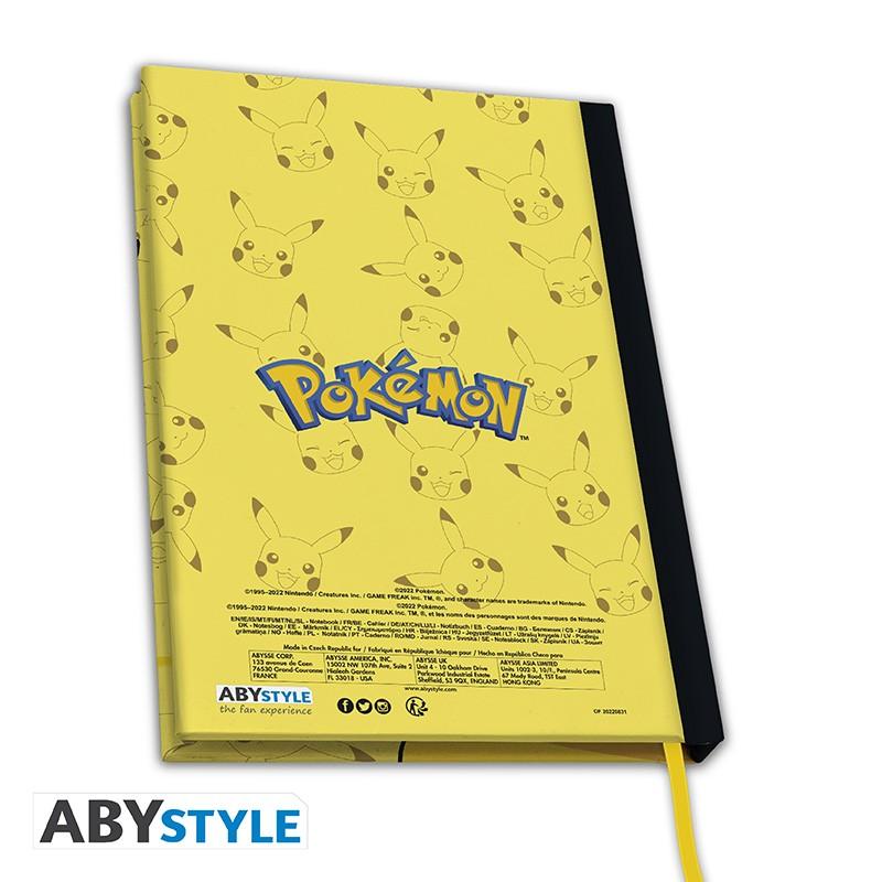 Pokemon A5 Notebook - Pikachu / Notatnik A5 Pokemon - Pikachu - ABS