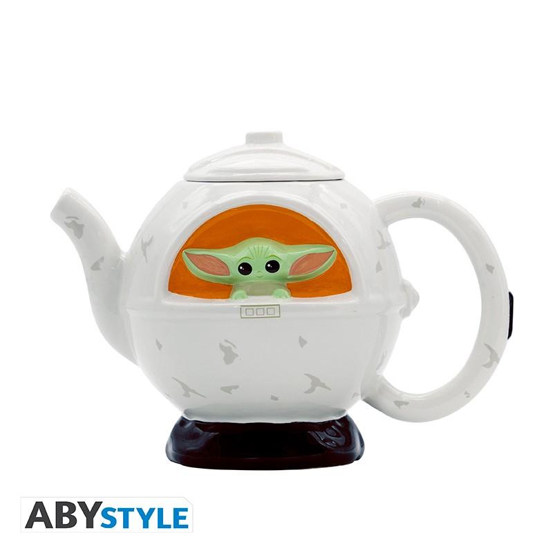 Star Wars The Mandalorian Teapot - Grogu Spaceship / Gwiezdne Wojny Mandalorian czajniczek - Statek Grogu - ABS