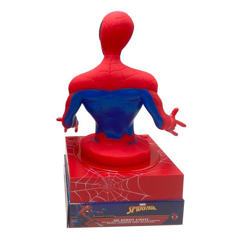 Marvel Spider-man 3D lamp with alarm / Marvel Spider-man lampka 3D z budzikiem