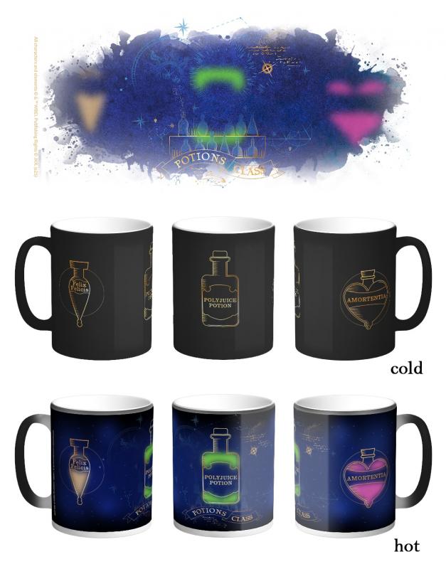 Harry Potter heat change mug - Potions / Harry Potter kubek termoaktywny - Eliksiry