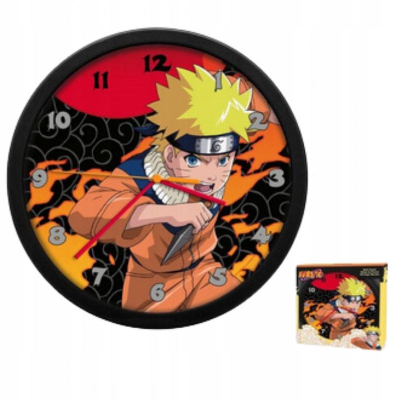 Naruto wall clock (diameter: 25 cm) / Naruto zegar ścienny (średnica: 25 cm)