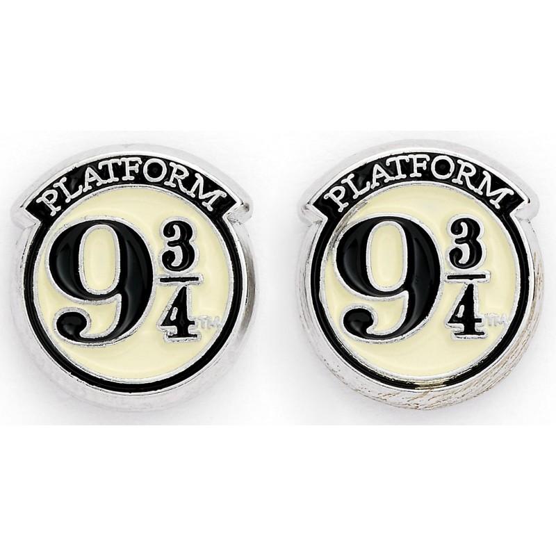 Harry Potter Platform 9 3/4 stud earrings / kolczyki Harry Potter - Peron 9 3/4 (posrebrzane)