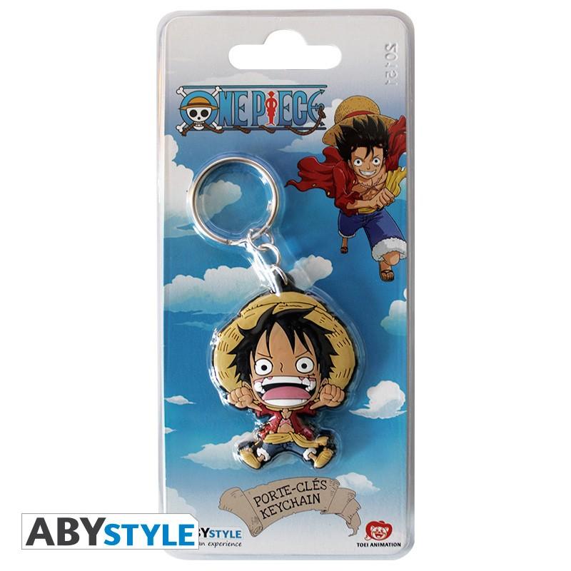 ONE PIECE Keychain PVC - Luffy SD / brelok PVC One Piece - Luffy SD - ABS