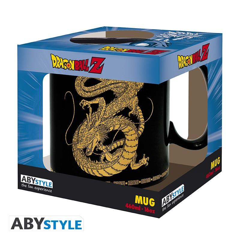 DRAGON BALL mug (460 ml) Golden Shenron / Dragon Ball kubek (460 ml) Złoty Shenron - ABS