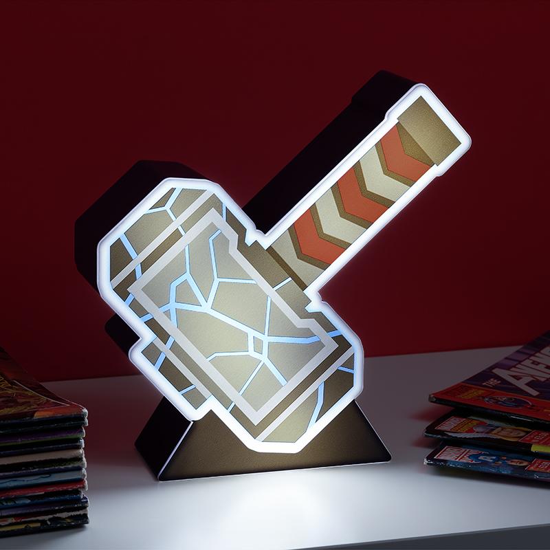 Marvel Thors Hammer Box Light (high: 18 cm) / lampka młot Tora box (wysokość: 18 cm)