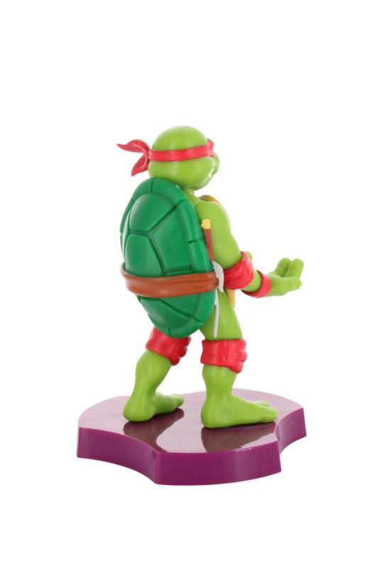 TMNT: Raphael Cable Guys Holdem - Earbud Holder (11 cm) / Stojak na słuchawki Wojownicze Żółwie Ninja - Raphael (11 cm)