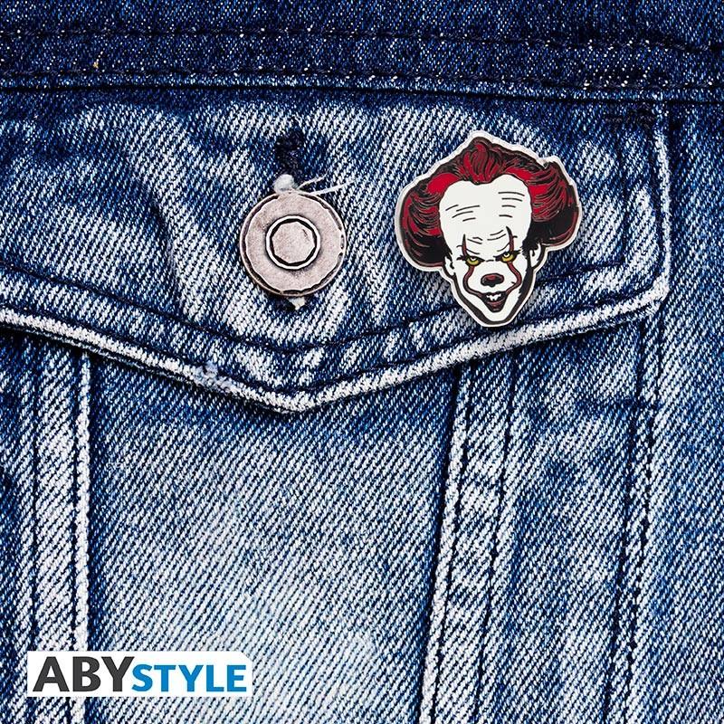 IT pin Pennywise / IT-TO przypinka Pennywise - ABS