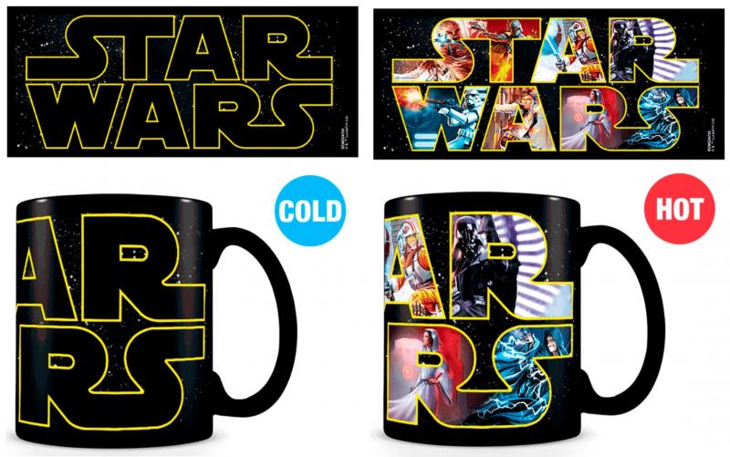 STAR WARS (LOGO CHARACTERS) HEAT CHANGE MUG / kubek termoaktywny Gwiezdne Wojny Logo