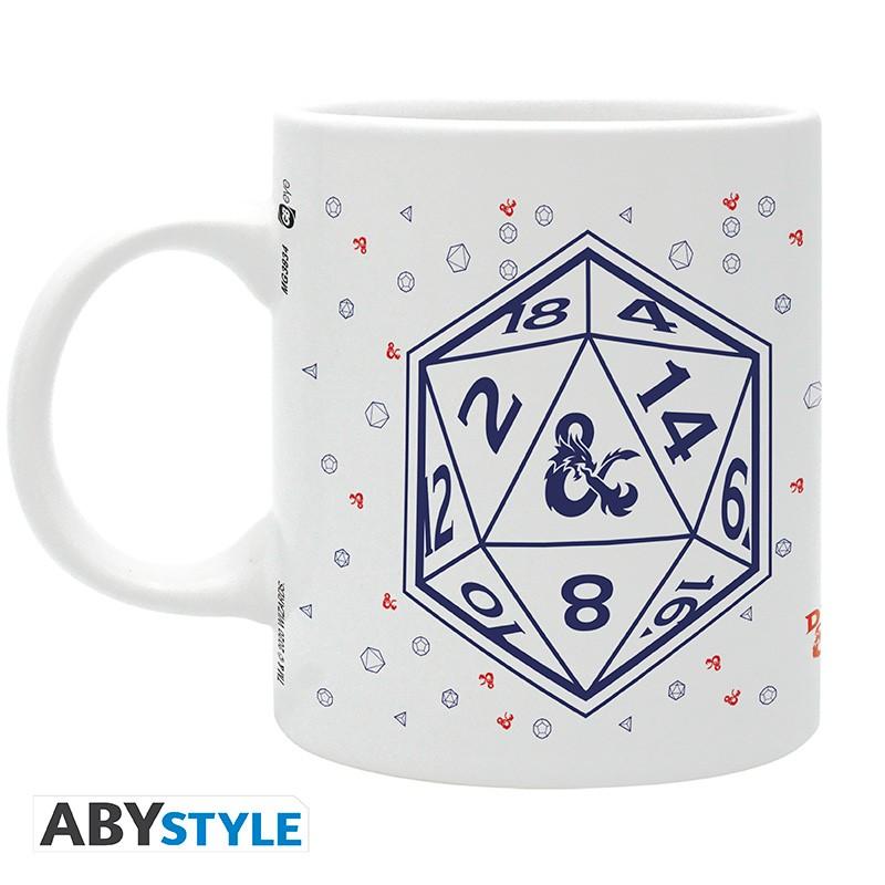 DUNGEONS & DRAGONS mug (320 ml) - D20 / Dungeons & Dragons kubek (320 ml) D20 - ABS