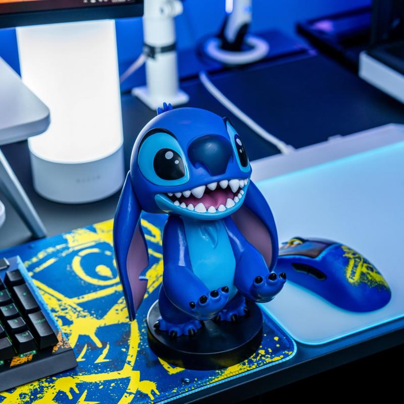 Disney Stitch Smiley Stitch phone & controller holder (20 cm) / stojak Disney Stitch: uśmiechnięty Stitch (20 cm)