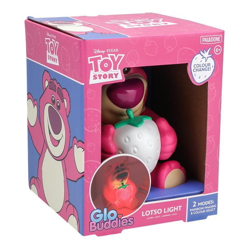 Toy Story GloBuddies Colour Change Light - Lotso (high: 16 cm)/ Toy Story lampka wielokolorowa GloBuddies - Miś Tuliś (wysokość: 16 cm)