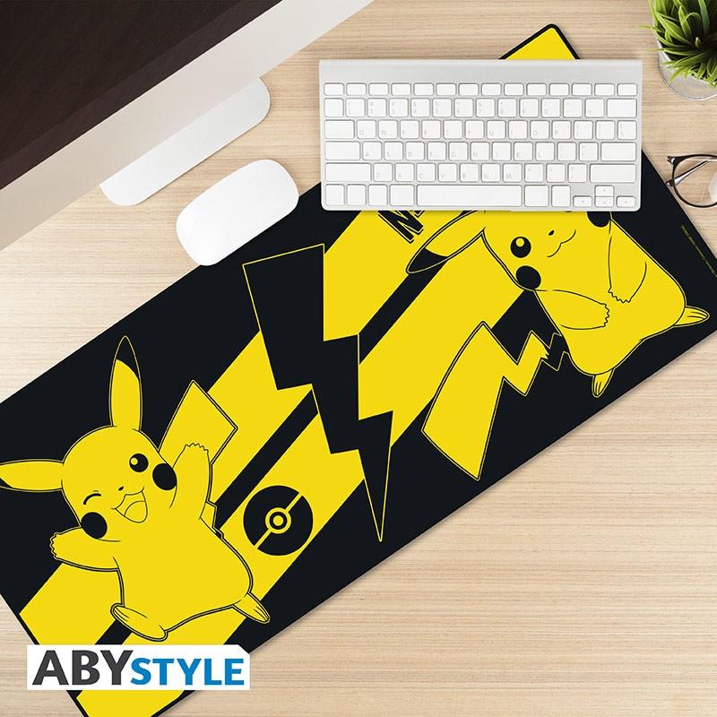 POKEMON Mousepad XXL - Pikachu (90 x 40 cm) / Pokemon podkładka pod myszkę XXL (90 x 40 cm) - ABS