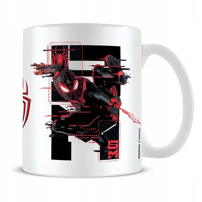 Marvel Spider-Man: Miles Morales (Web Glitch) gift set incl: mug,coaster,keychain / Zestaw prezentowy Marvel Spider-man Miles Morales: kubek, podkładka,brelok