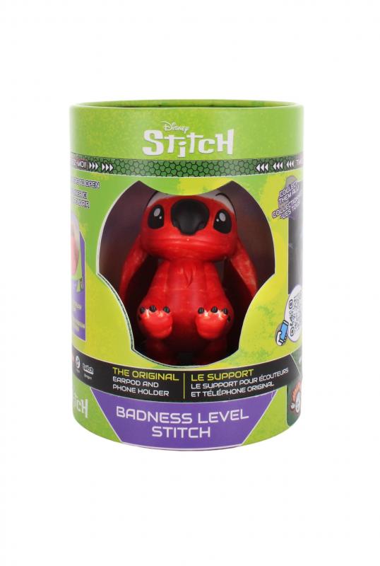 Disney Lilo & Stitch: Badness Level Holdem - Earbud Holder (11 cm) / Stojak na słuchawki Disney Lilo & Stitch: poziom zła (11 cm)