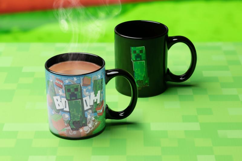 Minecraft Creeper Heat Change Mug / kubek termoaktywny Minecraft Creeper