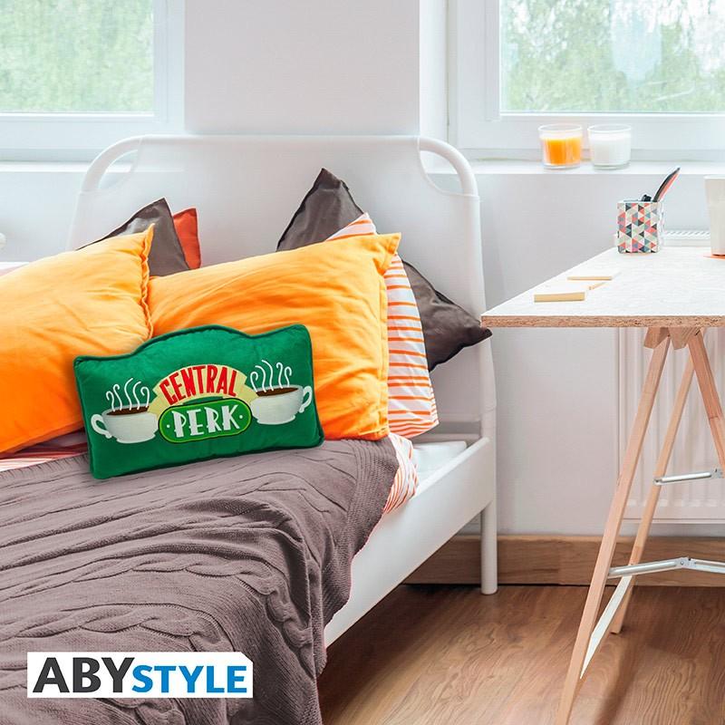 FRIENDS - Central Perk pillow (dimensions: 23 x 37 x 8 cm) / poduszka Przyjaciele Central Perk (wym: 23 x 37 x 8 cm) - ABS