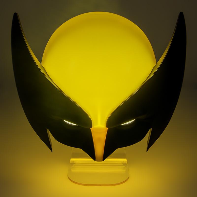 Marvel X-MEN Wolverine Mask desktop / wall light (high: 22 cm) / lampka ścienno-biurkowa Marvel X-MEN Wolverine maska (wysokość: 22 cm)