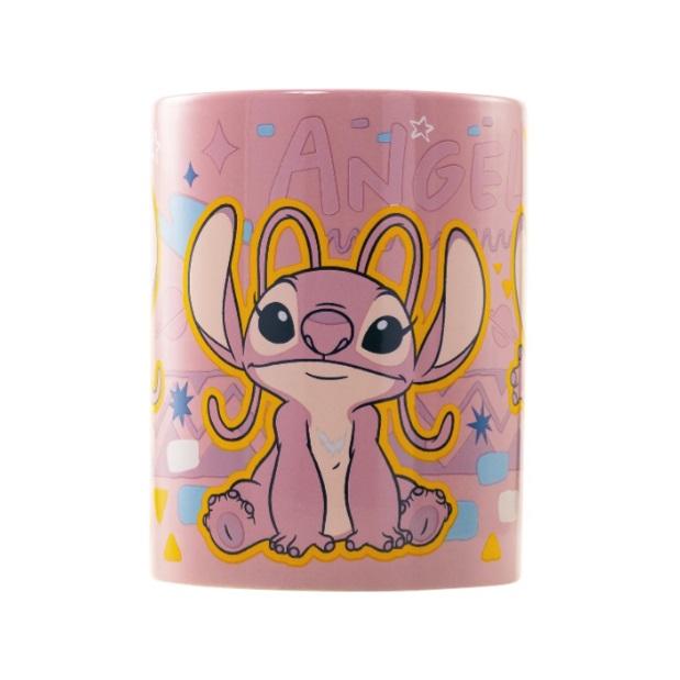 DISNEY LILO & STITCH FUZZY MUG - ANGEL / Disney Lilo & Stitch kubek z futerkiem - Andzia