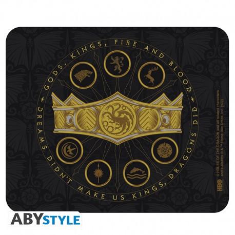 HOUSE OF THE DRAGON Flexible mousepad - Targaryen (23,5 x 19,5 cm) / podkładka pod myszkę House of the Dragon (23,5 x 19,5 cm) - ABS