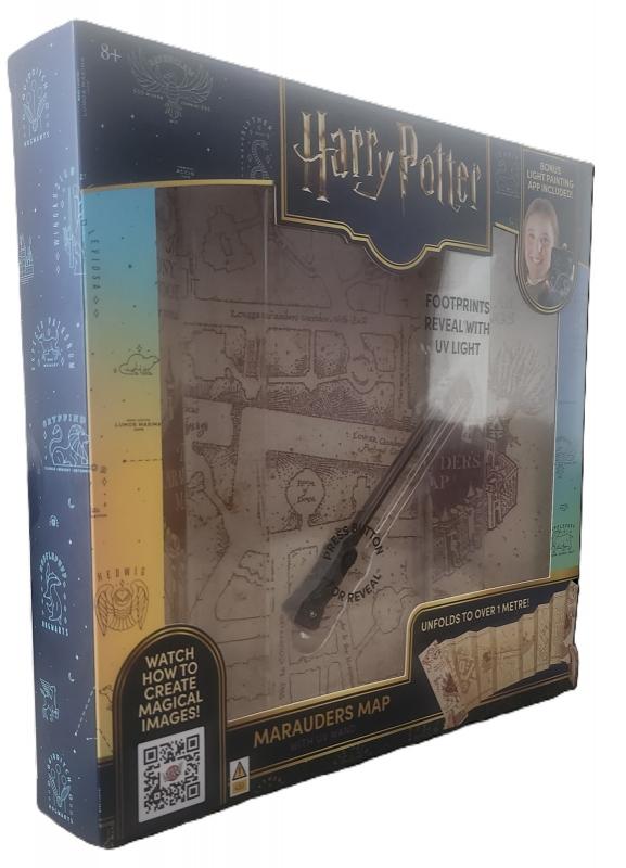 Harry Potter Marauders Map & Wand set / Harry Potter zestaw: Mapa Huncwotów i różdżka