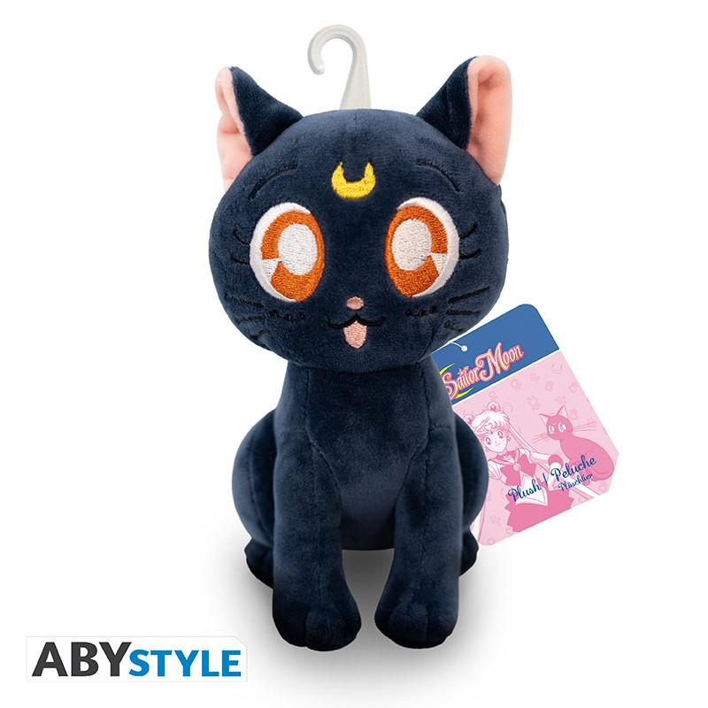 SAILOR MOON plush - Luna (high: 15 cm) / Czarodziejka z Księżyca Luna (wysokość: 15 cm) - ABS