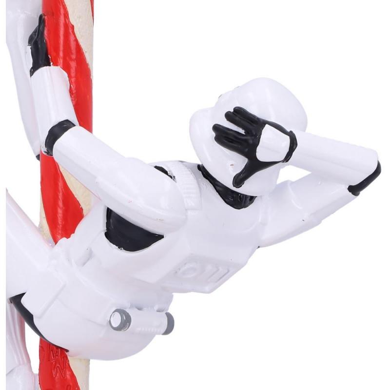 Star Wars Stormtrooper Candy Cane Hanging Ornament (12 cm) / wisząca ozdoba Gwiezdne Wojny - Szturmowiec na lukrecji (12 cm)