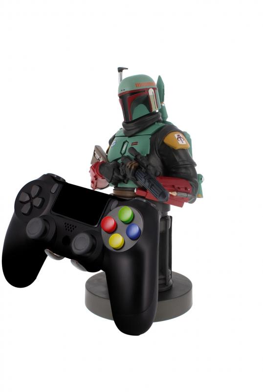 Star Wars - Mandalorian Boba Fett phone & controller holder (20 cm) / stojak Gwiezdne Wojny - Mandalorian Boba Fett (20 cm)