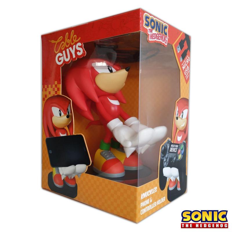 Sonic - Knuckles phone & controller holder / stojak Sonic - Knuckles (20 cm)