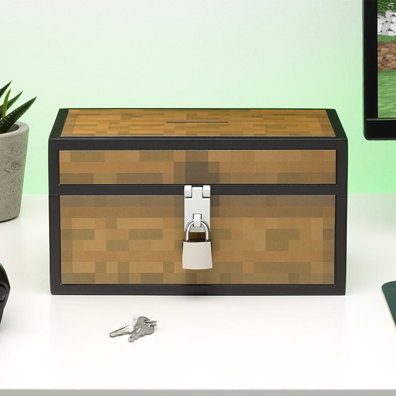 Minecraft Chest Money Box / Minecraft skarbonka - skrzynia