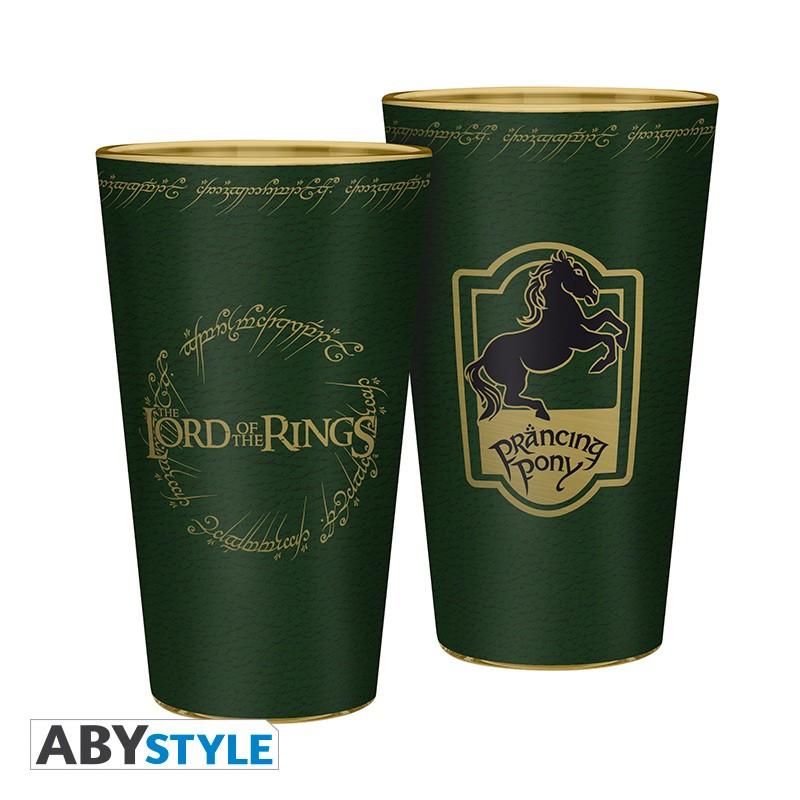 LORD OF THE RINGS Large Glass (400 ml) - Prancing Pony / Władca Pierścieni duża szklanka (400 ml) - Pod rozbrykanym kucykiem - ABS