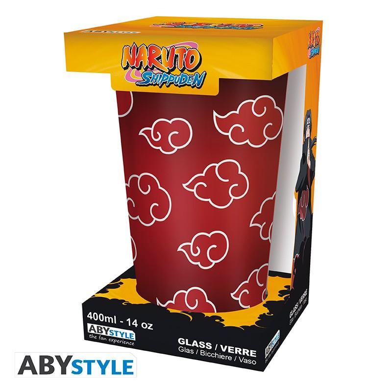 NARUTO SHIPPUDEN large glass (400ml) - Akatsuki / Naruto Shippuden duża szklanka (400 ml) Akatsuki - ABS