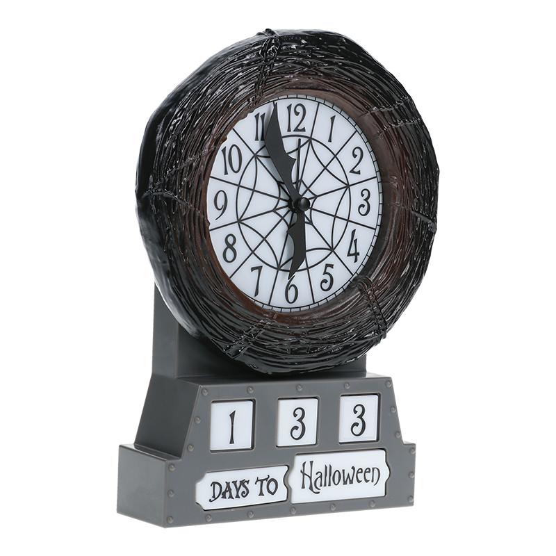 The Nightmare Before Christmas Countdown Alarm Clock (high: 21 cm) / Zegar Miasteczko Halloween (wysokość: 21 cm)