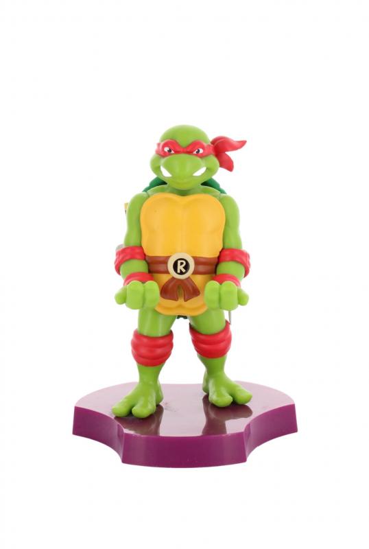 TMNT: Raphael Cable Guys Holdem - Earbud Holder (11 cm) / Stojak na słuchawki Wojownicze Żółwie Ninja - Raphael (11 cm)