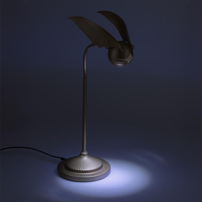 Harry Potter Golden Snitch Posable Desk Lamp (high: 40 cm) / lampa Harry Potter - Złoty Znicz (wysokość: 40 cm)