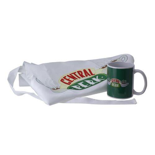 Friends Mug and Apron Gift Set / zestaw prezentowy Przyjaciele: kubek plus fartuch