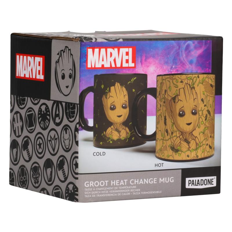 Marvel Groot Heat Change Mug / Kubek termoaktywny Marvel Groot