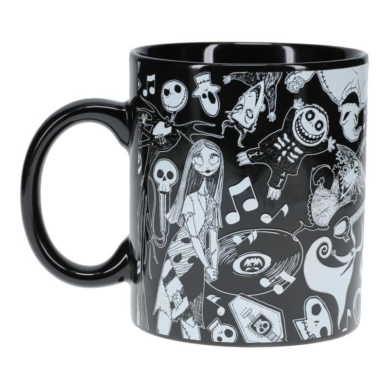 The Nightmare Before Christmas Glow in the Dark XL Mug / Kubek XL Miasteczko Halloween - święcący w ciemności