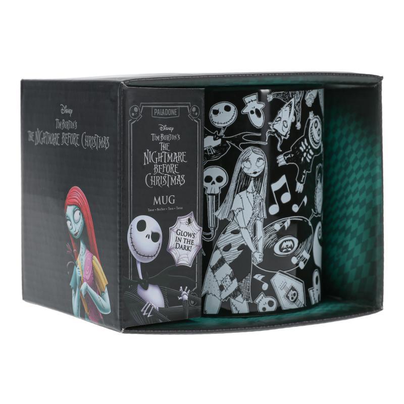 The Nightmare Before Christmas Glow in the Dark XL Mug / Kubek XL Miasteczko Halloween - święcący w ciemności